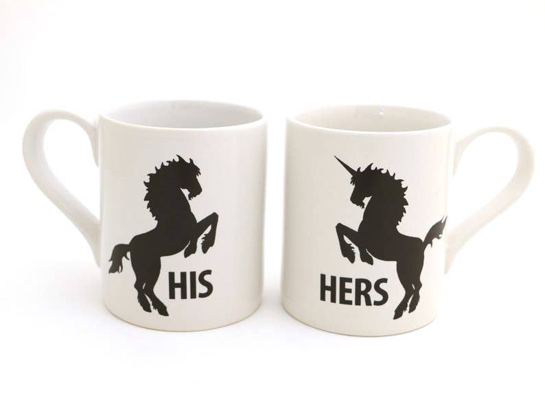 Unicorn Horse Mug Set