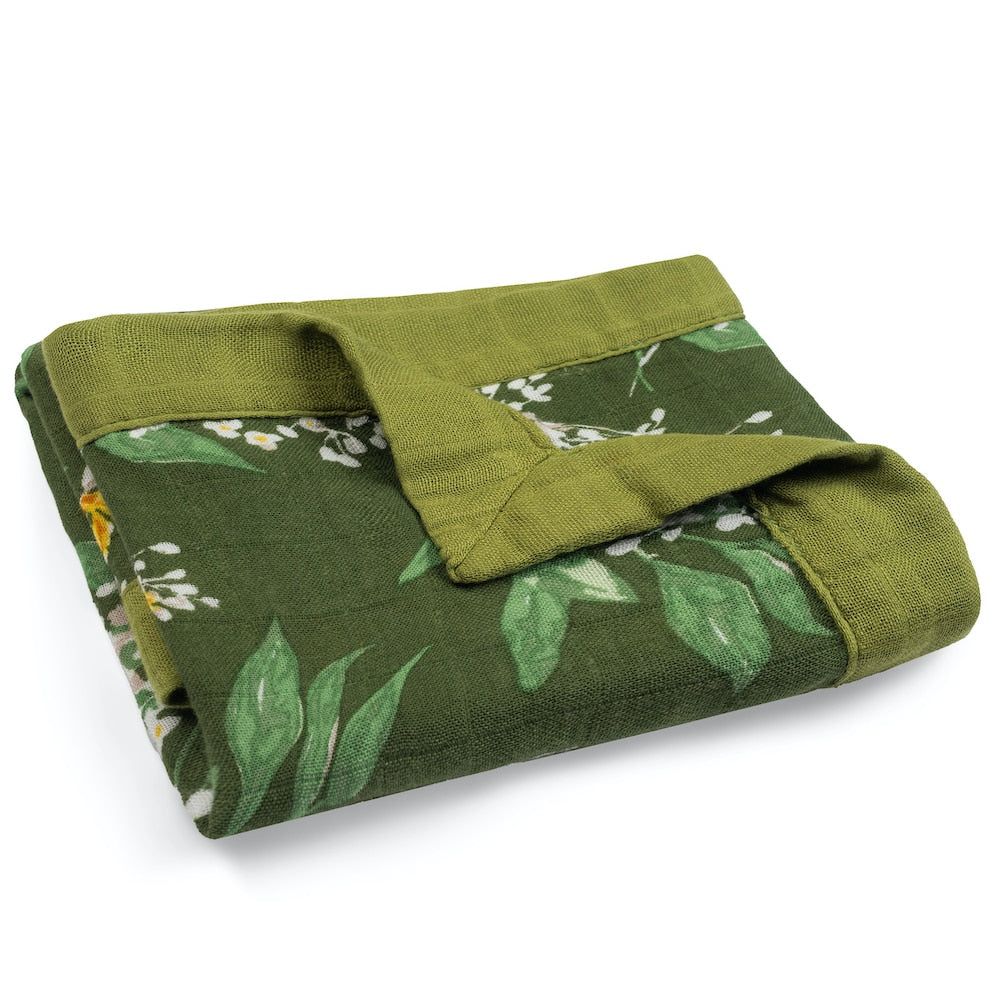 Green Floral Mini Lovey