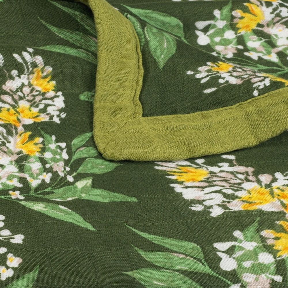 Green Floral Mini Lovey