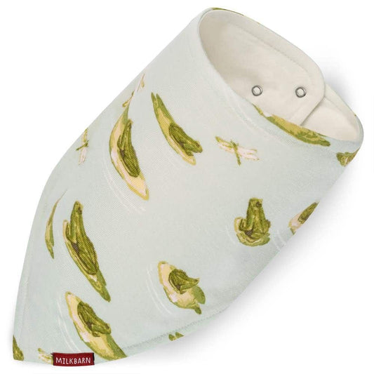 Leapfrog Bamboo Kerchief Bib